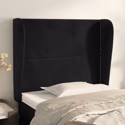 VidaXL 3117066 tête de lit et pied de lit Noir - Vue supplémentaire 2