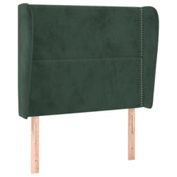 VidaXL 3117067 tête de lit et pied de lit Vert foncé