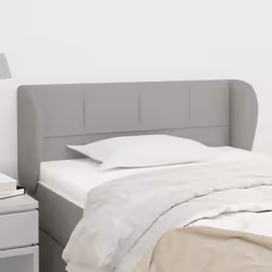 VidaXL 3117118 tête de lit et pied de lit Gris clair