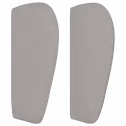 VidaXL 3117150 tête de lit et pied de lit Gris clair - Vue supplémentaire 4