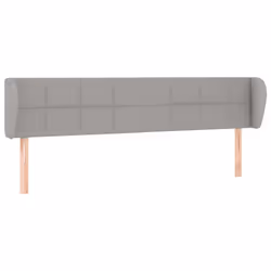 VidaXL 3117158, Gris clair, Polyester, Bois, 1830 mm, 78 cm, 88 cm, 230 mm