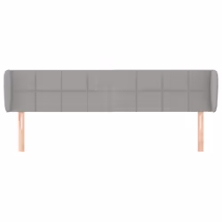 VidaXL 3117158 tête de lit et pied de lit Gris clair