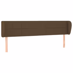 VidaXL 3117161, Marron foncé, Polyester, Bois, 1830 mm, 78 cm, 88 cm, 230 mm