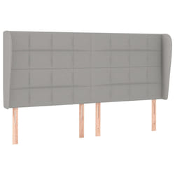 VidaXL 3117166 tête de lit et pied de lit Gris clair