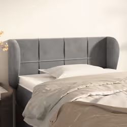 VidaXL 3117174 tête de lit et pied de lit Gris clair