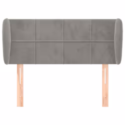 VidaXL 3117174 tête de lit et pied de lit Gris clair