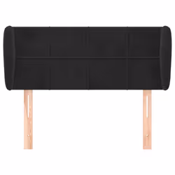 VidaXL 3117176 tête de lit et pied de lit Noir