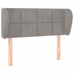 VidaXL 3117186, Gris clair, Polyester, Bois, 1030 mm, 78 cm, 88 cm, 230 mm