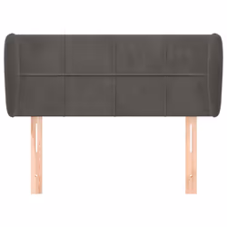 VidaXL 3117187 tête de lit et pied de lit Gris foncé