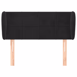 VidaXL 3117188 tête de lit et pied de lit Noir