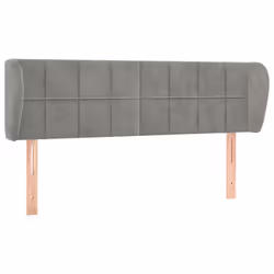 VidaXL 3117192, Gris clair, Polyester, Bois, 1470 mm, 78 cm, 88 cm, 230 mm