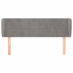 VidaXL 3117192 tête de lit et pied de lit Gris clair