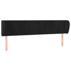 VidaXL 3117200 tête de lit et pied de lit Noir