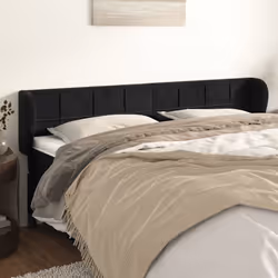 VidaXL 3117200 tête de lit et pied de lit Noir