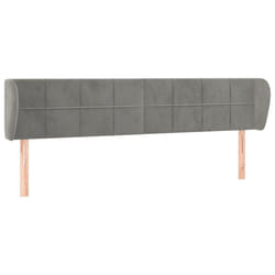 VidaXL 3117210 tête de lit et pied de lit Gris clair