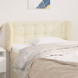VidaXL 3117218 tête de lit et pied de lit Crème