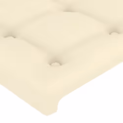 VidaXL 3117224 tête de lit et pied de lit Crème - Vue supplémentaire 5