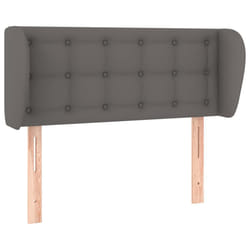 VidaXL 3117226 tête de lit et pied de lit Gris