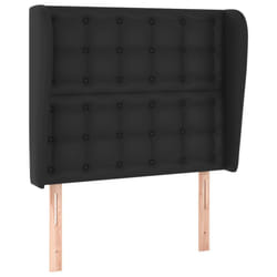 VidaXL 3117228 tête de lit et pied de lit Noir