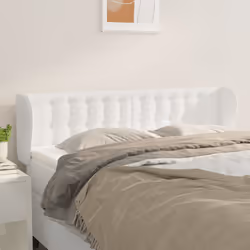 VidaXL 3117235 tête de lit et pied de lit Blanc