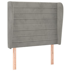VidaXL 3117314 tête de lit et pied de lit Gris clair