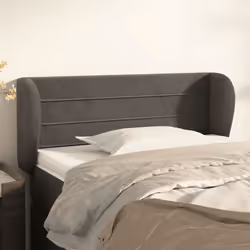 VidaXL 3117315 tête de lit et pied de lit Gris foncé