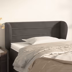 VidaXL 3117321 tête de lit et pied de lit Gris foncé