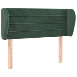 VidaXL 3117323 tête de lit et pied de lit Vert foncé