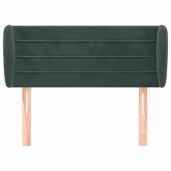 VidaXL 3117323 tête de lit et pied de lit Vert foncé