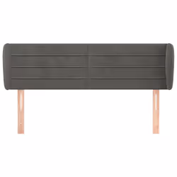 VidaXL 3117333 tête de lit et pied de lit Gris foncé