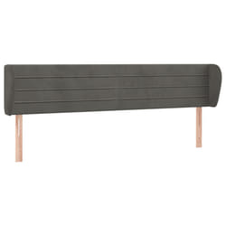 VidaXL 3117339 tête de lit et pied de lit Gris foncé