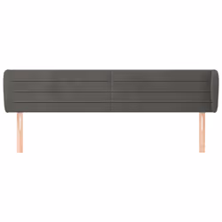 VidaXL 3117339 tête de lit et pied de lit Gris foncé