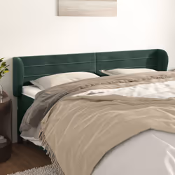 VidaXL 3117341 tête de lit et pied de lit Vert foncé