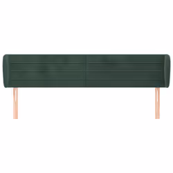 VidaXL 3117341 tête de lit et pied de lit Vert foncé