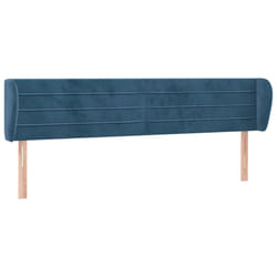 VidaXL 3117342 tête de lit et pied de lit Bleu foncé