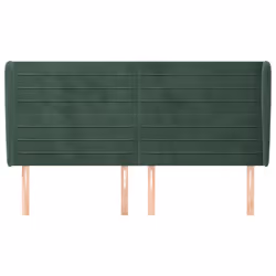 VidaXL 3117347 tête de lit et pied de lit Vert foncé