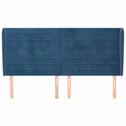 VidaXL 3117348 tête de lit et pied de lit Bleu foncé