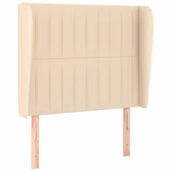 VidaXL 3117361, Crème, Polyester, Bois, 830 mm, 78 cm, 88 cm, 230 mm