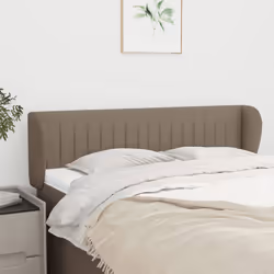 VidaXL 3117384 tête de lit et pied de lit Taupe