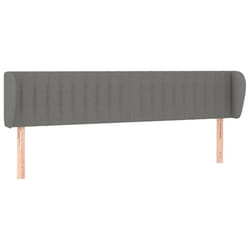 VidaXL 3117389 tête de lit et pied de lit Gris foncé
