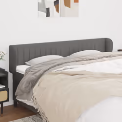 VidaXL 3117389 tête de lit et pied de lit Gris foncé