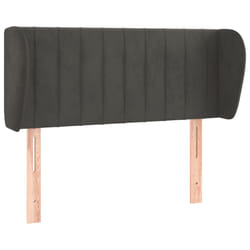 VidaXL 3117413 tête de lit et pied de lit Gris foncé