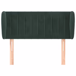 VidaXL 3117415 tête de lit et pied de lit Vert foncé
