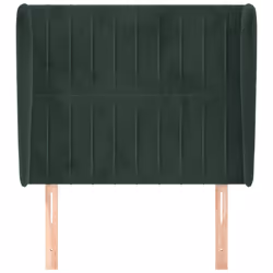 VidaXL 3117421 tête de lit et pied de lit Vert foncé