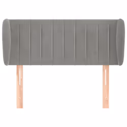 VidaXL 3117424 tête de lit et pied de lit Gris clair