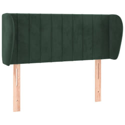 VidaXL 3117427 tête de lit et pied de lit Vert foncé