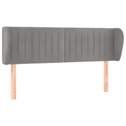VidaXL 3117430, Gris clair, Polyester, Bois, 1470 mm, 78 cm, 88 cm, 230 mm