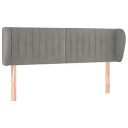 VidaXL 3117430 tête de lit et pied de lit Gris clair