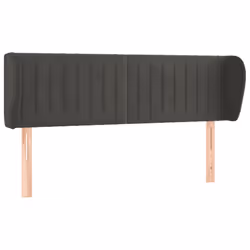VidaXL 3117431, Gris foncé, Polyester, Bois, 1470 mm, 78 cm, 88 cm, 230 mm