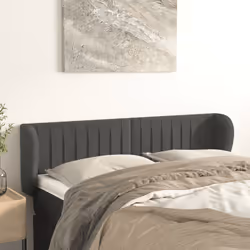 VidaXL 3117431 tête de lit et pied de lit Gris foncé